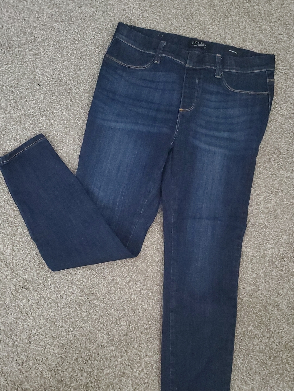 Judy Blue Dark High-Rise Skinny Jeans